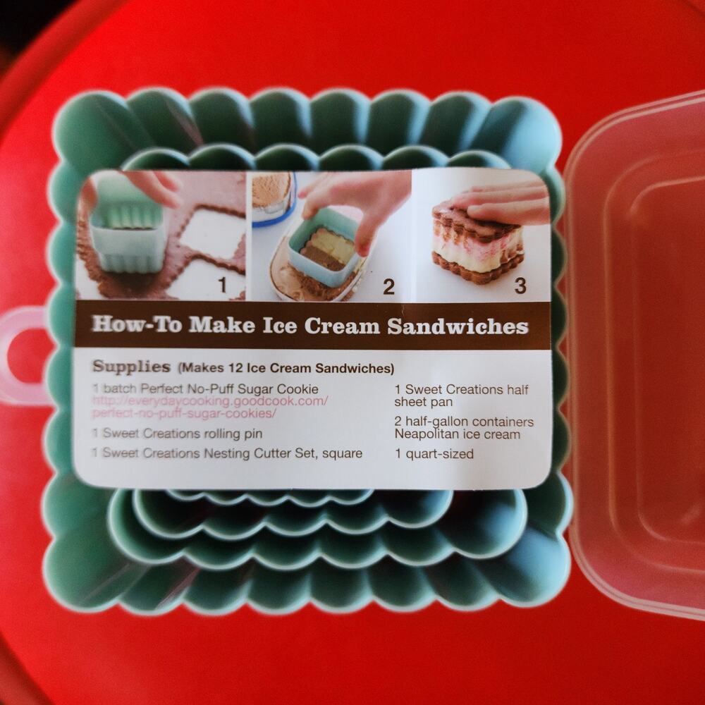 Sweet Creations Ice Cream Sandwich Maker